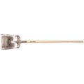 Ames Ames 6867204 46 in. General Purpose Lightweight Scoop; Aluminium Blade; Wood; Long Handle 6867204